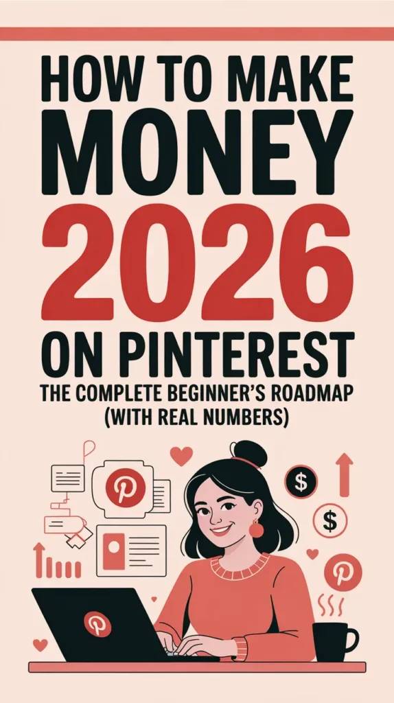 How to Make Money on Pinterest in 2026 The Complete Beginner's Roadmap (With Real Numbers)