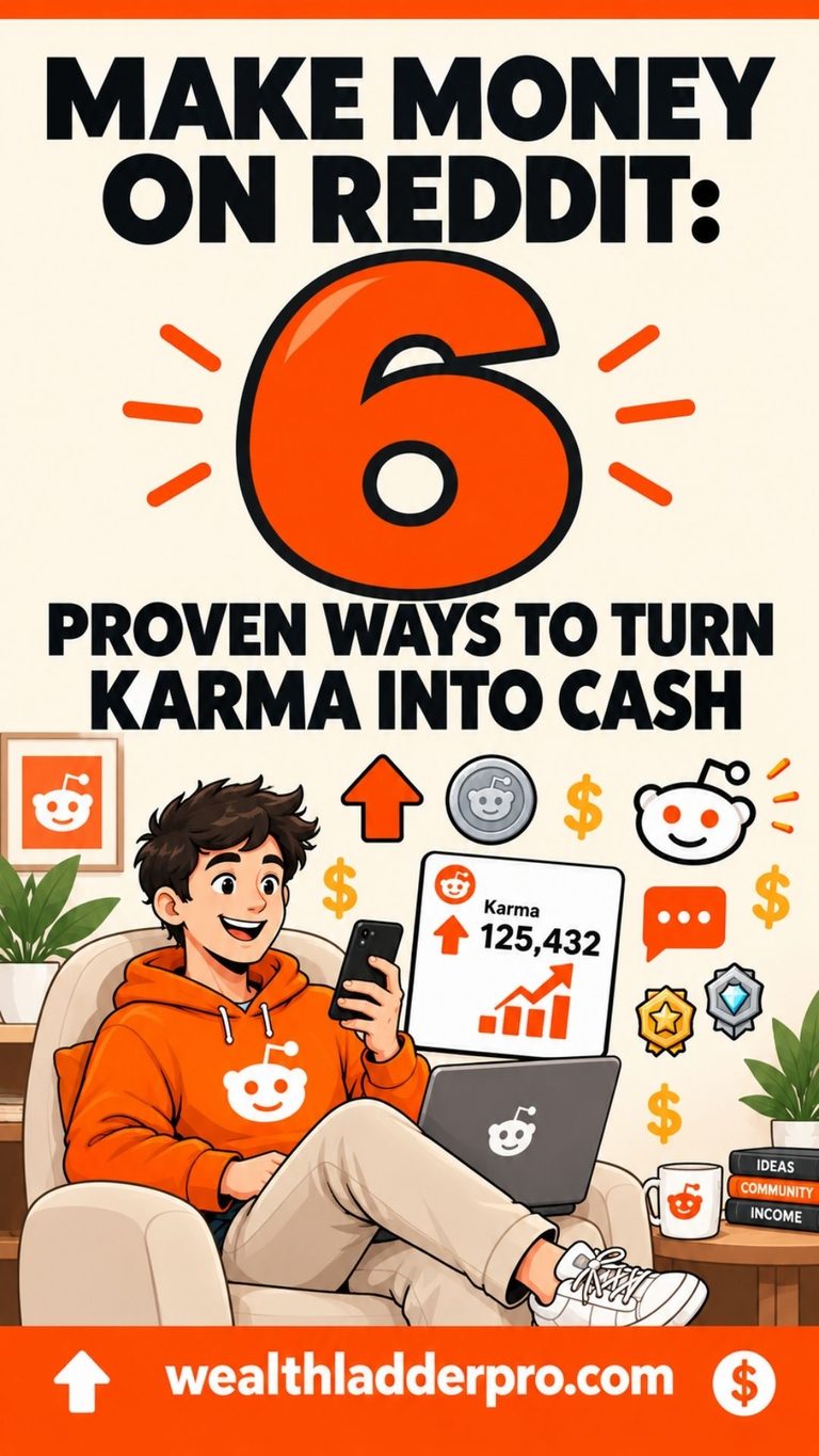 Make Money on Reddit: 6 Proven Ways to Turn Karma Into Cash