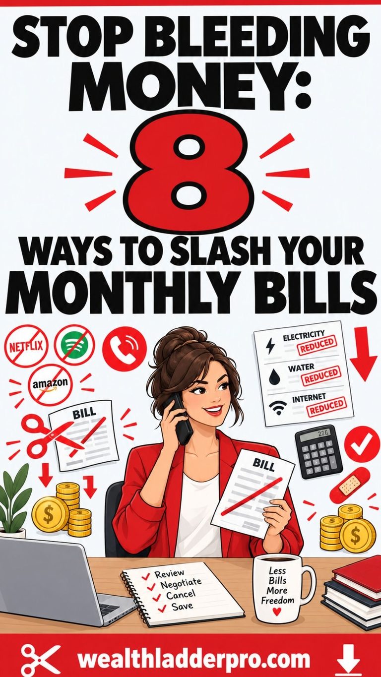 Stop Bleeding Money: 8 Ways to Slash Your Monthly Bills