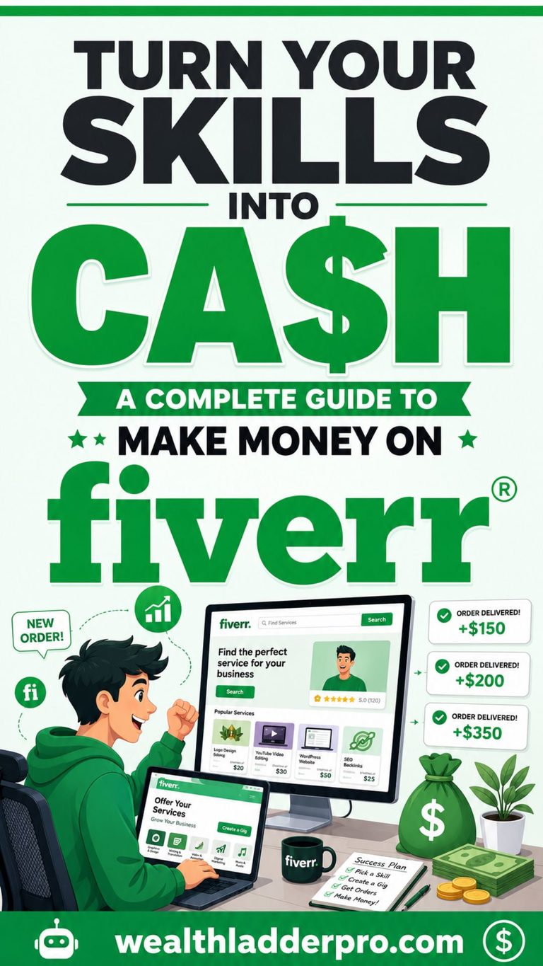 Turn Your Skills Into Cash: A Complete Guide to Make Money on Fiverr